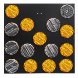 Panou sageti luminoase LED - 15 lampi de 150 mm diametru - 1500 candele